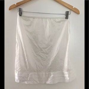 Vintage Ivory Nylon Mel-Lin Half Slip -Small